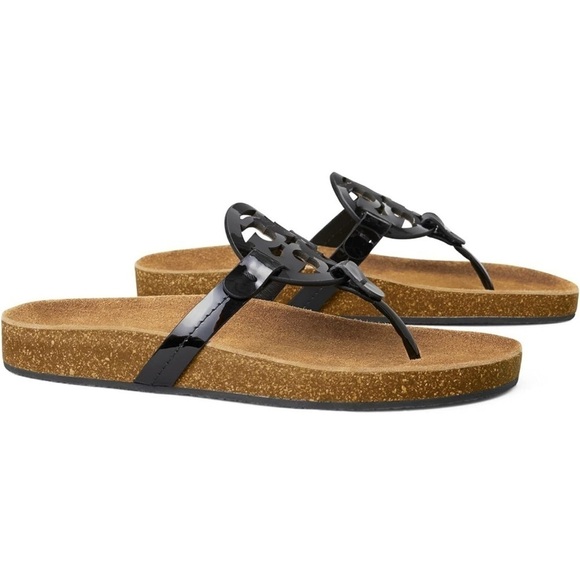 Tory Burch Women's Miller Cloud Sandals-Sz 7.5 - Picture 1 of 8